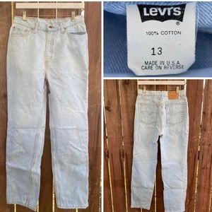 Vintage 1993 Levis 525 High Rise Mom Jeans 90s VTG USA
